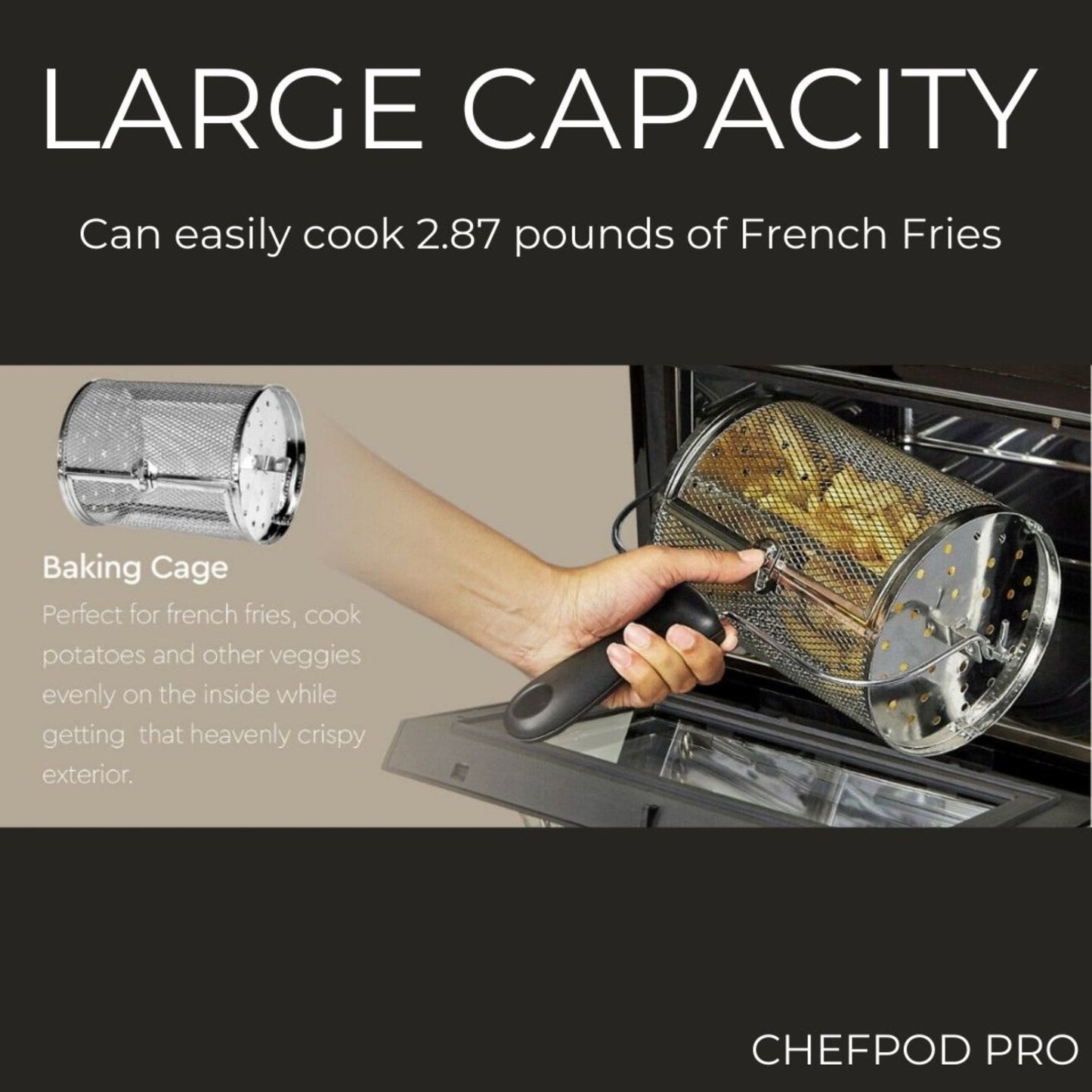 Air Fryer Oven Digital Touchscreen 13 QT Family