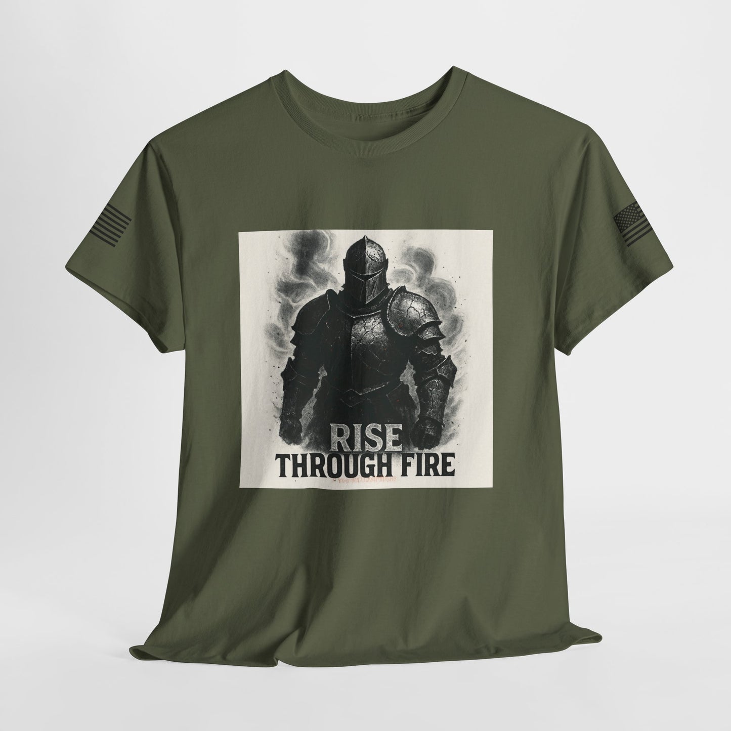 Rise Through Fire T-Shirt Millitary Green