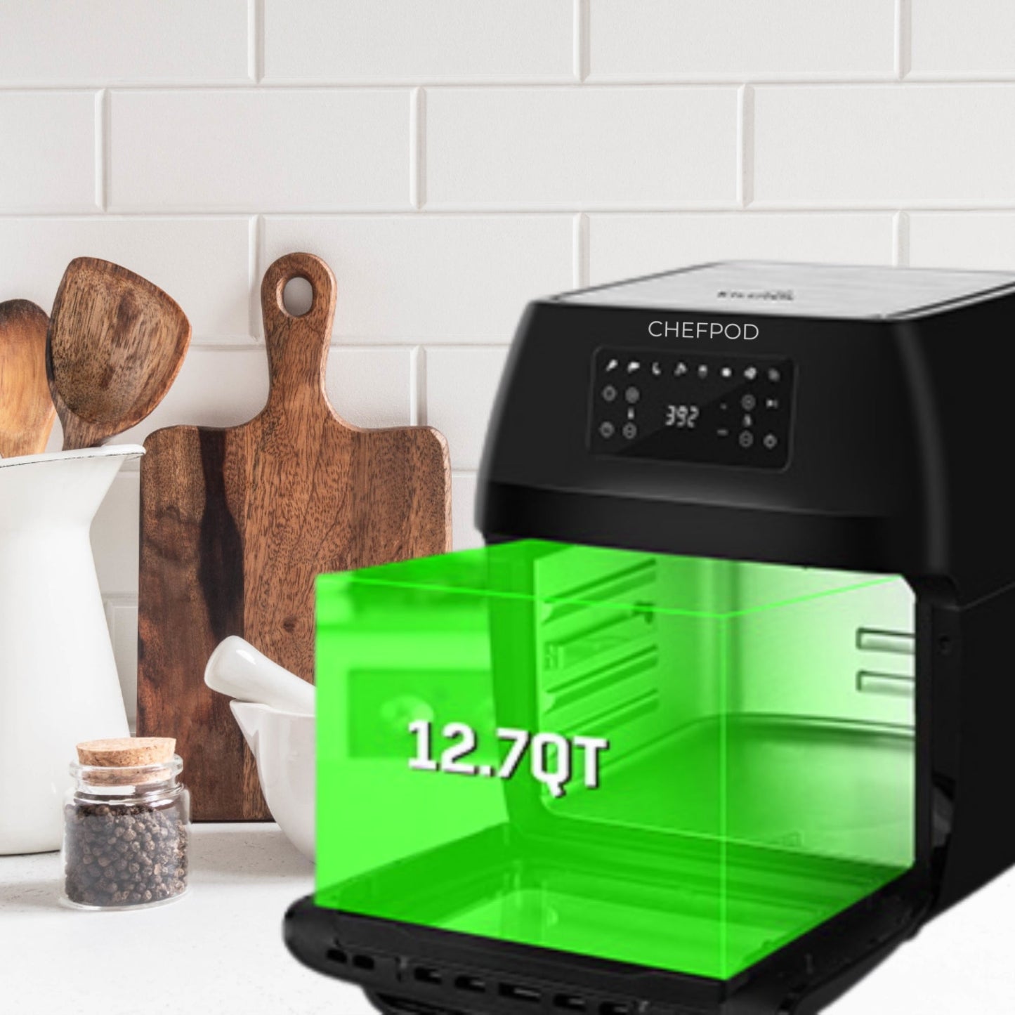 Air Fryer Oven Digital Touchscreen 13 QT Family